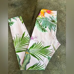 Spiritual Gangster tropical print leggings - workout pants